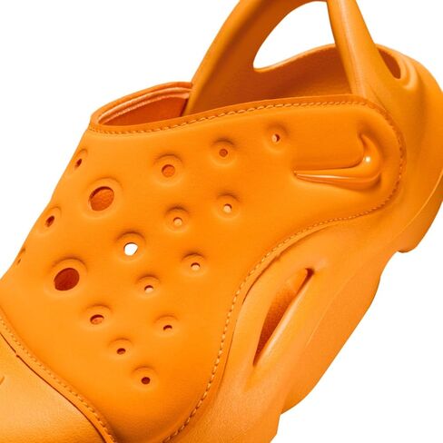 Nike Aqua Swoosh Baby/Toddler Sandals (FN0875-800, Orange Peel/Picante Red/Orange Peel) in Saudi Arabia