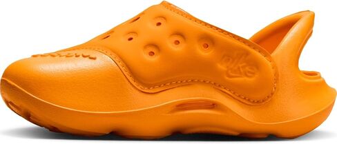 Nike Aqua Swoosh Baby/Toddler Sandals (FN0875-800, Orange Peel/Picante Red/Orange Peel) in Saudi Arabia