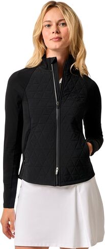 johnnie-O Women's Hannah Performance Mixed Media Jacket in Saudi Arabia