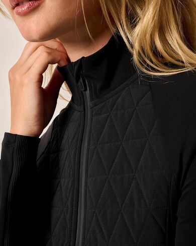 johnnie-O Women's Hannah Performance Mixed Media Jacket in Saudi Arabia
