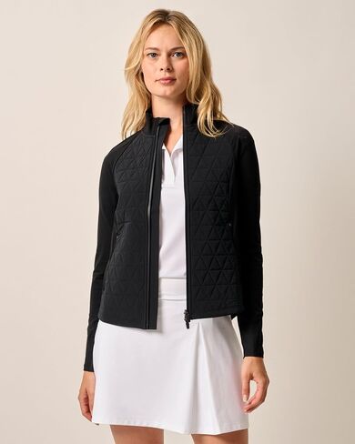 johnnie-O Women's Hannah Performance Mixed Media Jacket in Saudi Arabia