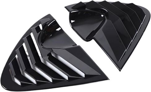 متوافق مع مقعد Leon MK2 2008-2012 ABS Carbon Carbon Window Triangle Deflector Deflector Deflector Decoration Accority (ألياف الكربون) in Saudi Arabia