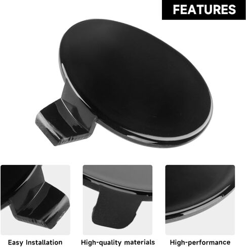 Bumper Tow Hook Cover Cap for Tesla Model 3 2017-2021 | Durable and Sturdy | 1460701-00-B | Front Tow Hook Eye Hole Cover Cap in Saudi Arabia
