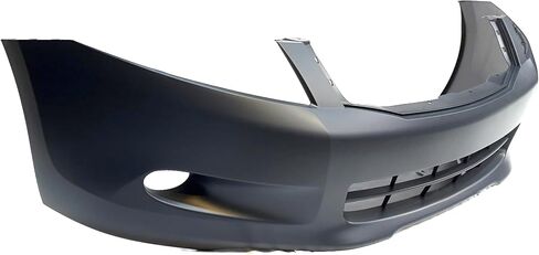 FitParts Compatible With Front Bumper Cover 2008 2009 2010 Honda Accord V6 EX-L EX Sedan 08-10. New, Primed and Ready for Paint. With Fog Light Holes. HO1000255 04711TA6A90ZZ in Saudi Arabia