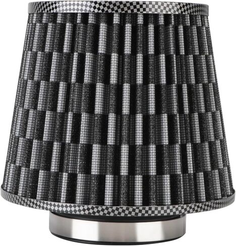 76MM 3 Inch Cold Air Intake Filter Universal Induction(Black) in Kuwait