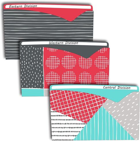 C-Line Write-On Poly File Jackets, Straight Tab, Letter Size, Assorted Colors, Pack of 25 in Saudi Arabia