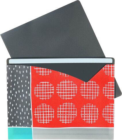 C-Line Write-On Poly File Jackets, Straight Tab, Letter Size, Assorted Colors, Pack of 25 in Saudi Arabia
