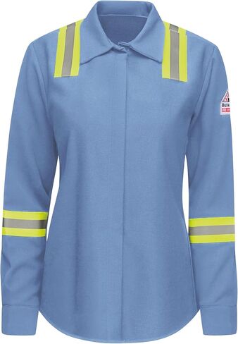 Bulwark FR Women's Enhanced Visibility Flame Resistant Shirt in Saudi Arabia