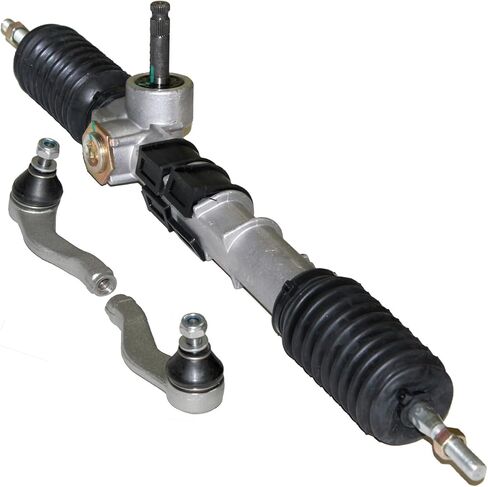 Caltric Rack and Pinion with Tie Rod Ends Compatible with Kawasaki Mule 3010 KAF620 4X4 1993 2001-2008 in Saudi Arabia