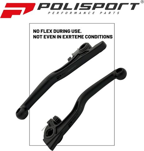 Polisport APT Unbreakable Brake/Clutch Levers Kit – Fits KTM, Husqvarna, GasGas, Sherco, Triumph MX/Enduro Motorcycles (2014–2026) – Durable Composite, OEM Shape, Easy Install – Black in Kuwait
