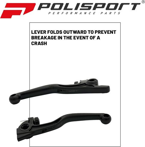 Polisport APT Unbreakable Brake/Clutch Levers Kit – Fits KTM, Husqvarna, GasGas, Sherco, Triumph MX/Enduro Motorcycles (2014–2026) – Durable Composite, OEM Shape, Easy Install – Black in Kuwait