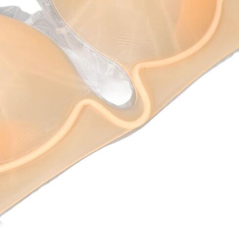 ZJchao Invisible Silicone Strapless Bra, Seamless Reusable Adhesive Bra for Wedding Dresses Backless Dresses | Skin Support in Saudi Arabia