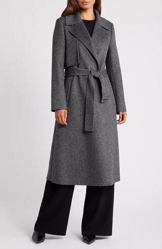 BCBGMAXAZAZAZRIA معطف خندق الصوف in Saudi Arabia