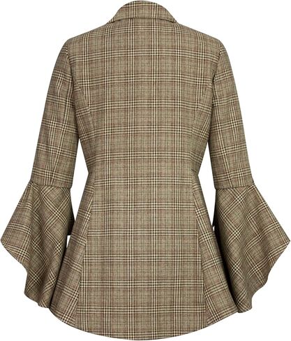 CHIC STAR Womens Wool Plaid Jacket in Saudi Arabia