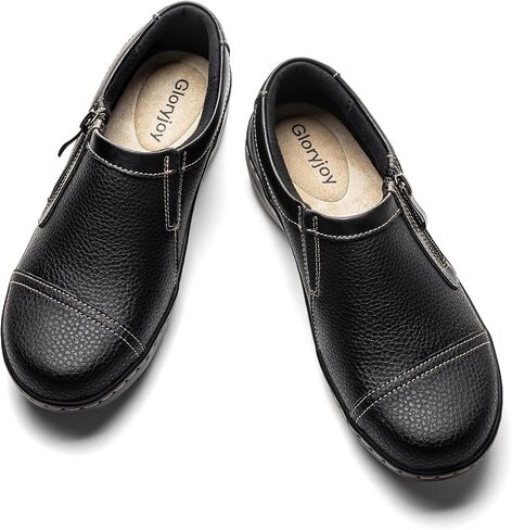 Women's Comfortable & Lightweight Leather Loafers Cute Slip On Dress Shoes for Women Business Casual Office Work Shoes Everyday Walking Flats in Saudi Arabia