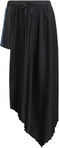 adidas Blue Version Pleated Asymmetric Skirt Women's, Black, Size S in Saudi Arabia