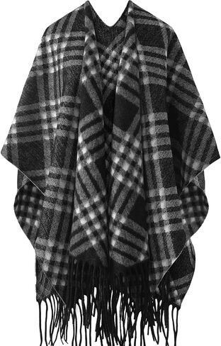 Premillow Shawl Wraps for Women, Open Front Cape Ponchos for Women, Oversized Womens Poncho Shaw for Spring Fall Winter in Saudi Arabia