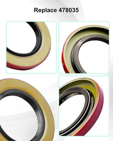 Motor Oil Seal Replace 478035, Outer Frame Iron Shell Motor Oil Seal, Dirt & Water Motor Seal Shaft Seal in Saudi Arabia