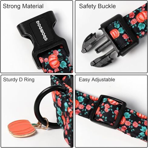 DOGWONG طوق الكلب القطن، الربيع الصيف طوق الكلب دائم لينة النسيج الطبيعي الحيوانات الأليفة طوق الكلب لطيف الزفاف جرو قلادة للكلاب الصغيرة المتوسطة الكبيرة in Kuwait