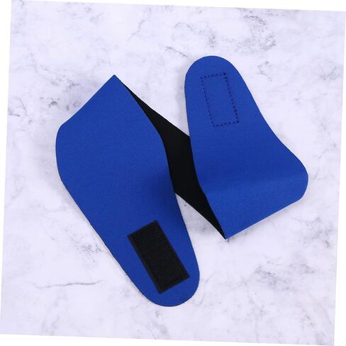 Vicasky 2pcs قابلة للتعديل مقاوم للماء عقال السباحة للأطفال والبالغين حجم الشعر المرن للغطس واليوغا الأسود والأزرق الداكن in Kuwait
