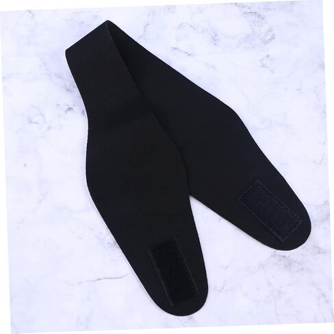 Waterproof Swimming Ear Band Adjustable Headband for Kids and Adults Soft Silicone Hair Protection for Bathing and Diving Black in Saudi Arabia