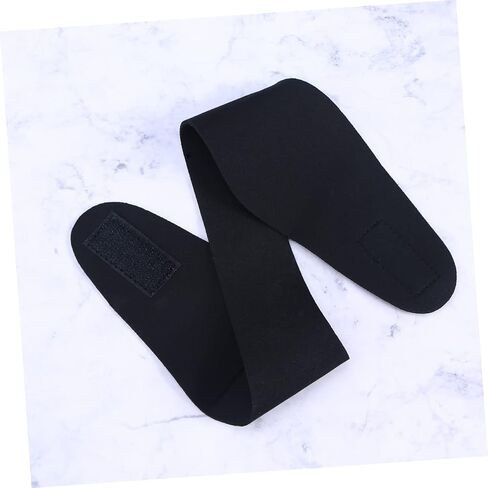 Waterproof Swimming Ear Band Adjustable Headband for Kids and Adults Soft Silicone Hair Protection for Bathing and Diving Black in Saudi Arabia