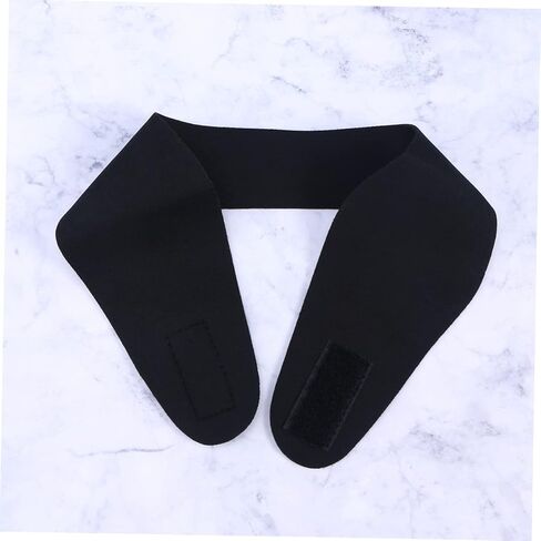 Waterproof Swimming Ear Band Adjustable Headband for Kids and Adults Soft Silicone Hair Protection for Bathing and Diving Black in Saudi Arabia