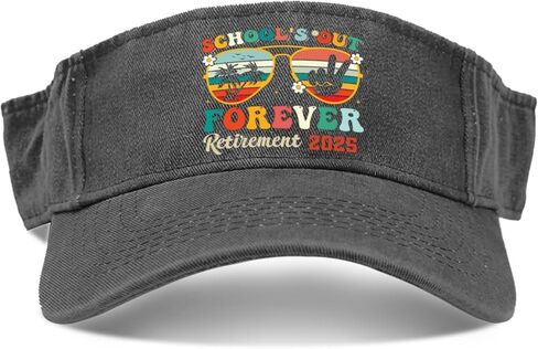 Schools Out Forever Retirement 2025 for Retired Hat Washeds Distressed Baseball in Saudi Arabia