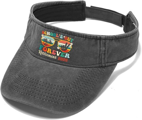 Schools Out Forever Retirement 2025 for Retired Hat Washeds Distressed Baseball in Saudi Arabia