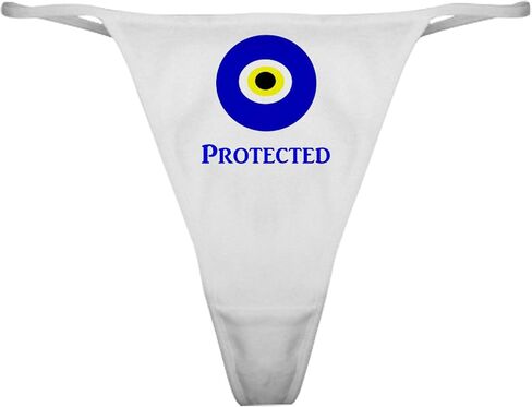 CafePress Evil Eye Classic Thong Underwear, Womens Panties in Saudi Arabia