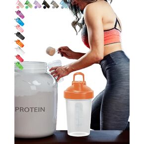 A Small Blue Water Cup w. Wide Mouth Screw Lid,Snap Cap & Classic Loop Hook,Scale Marks of 4-12 OZ,Pefect for Protein Shakes,Coffee,Smoothie.BPA Free,Certified Premium PP5,Dishwasher Safe,Leak Proof. in Kuwait