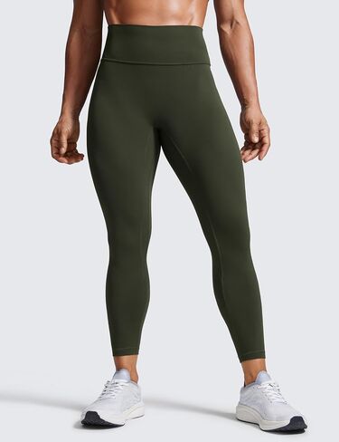 CRZ Yoga Secretsculpt Womens Butterlift Scrunch بعقب تمرين طماق 25 " - لا يوجد سروال يوجا مخصر في أمامي غنيمة غنيمة in Saudi Arabia