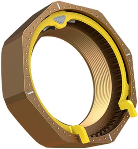CTW Universal Steer (FF) Axle Locking Spindle Nut 448-4836 AX 12-1500 614836 in Saudi Arabia