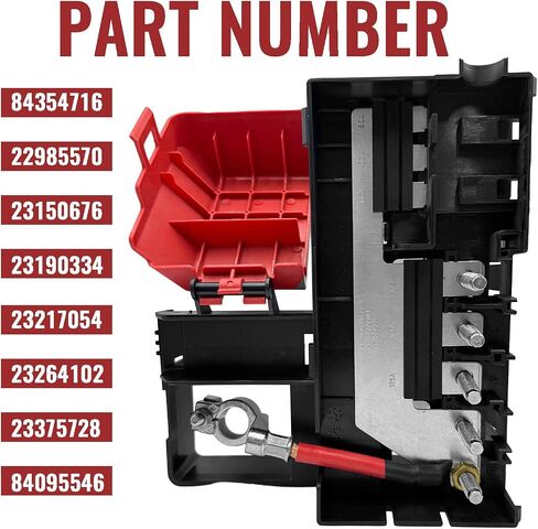 84354716 ، 22985570 ، 23150676 توزيع البطارية مربع الصمامات المناسب ل GMC Yukon Chevrolet Tahoe Suburban Cadillac Escalade 2015-2020 ، مناسبة ل Silveradado Sierra 1500 2500HD 3500HD 2014-2016 in Saudi Arabia