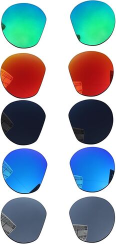 Acefrog 5 Pairs Polarized Replacement Lenses for Oakley Meta HSTN OW8002 AI Glasses Sunglasses, Perfectly Fit, Shatterproof, Anti-scratch, Value Pack in Saudi Arabia