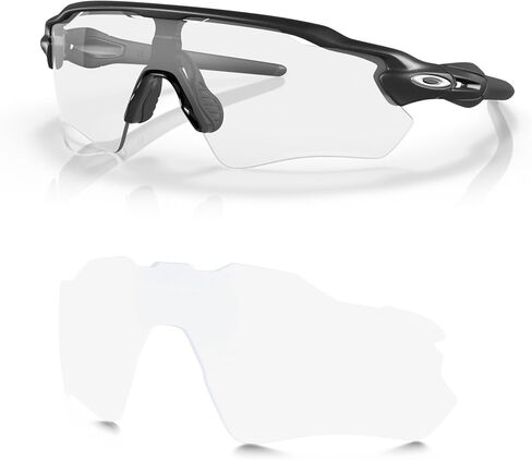 Oakley Original Radar EV Path OO9208 00005938 Clear to Black Iridium photochromic Lenses for Gen for Women+ Bundle Microfiber Pouch in Saudi Arabia