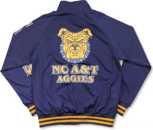 Big Boy North Carolina A & T Aggies S5 Mens الركض سترة [Navy Blue]-ID#39282-115-207-0-0 in Saudi Arabia