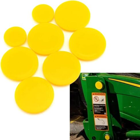 قبعات شحوم الجرار المدمجة لجون ديري 1023E 1025R 2025R جرار مضغوط 120 محمل zerk الشحوم CAPS 12x in Saudi Arabia