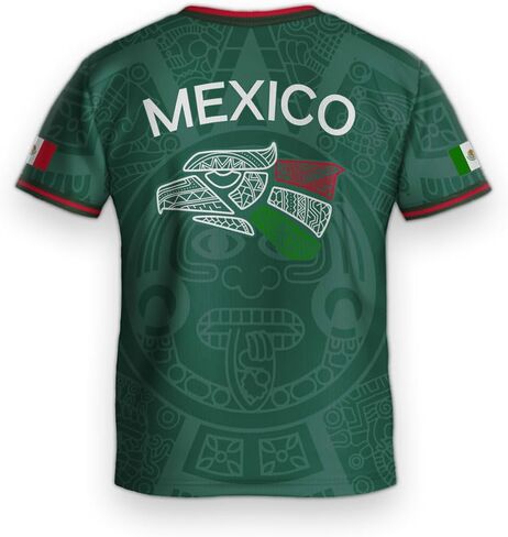 Youth Mexico Soccer Jersey, Mexican Soccer Jerseys for Kids, Mexico Jerseys Kid, Mexican Jersey for Kids in Saudi Arabia