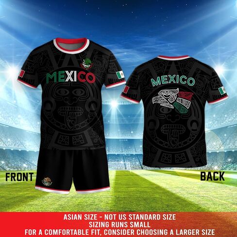 Youth Mexico Soccer Jersey, Mexican Soccer Jerseys for Kids, Mexico Jerseys Kid, Mexican Jersey for Kids in Saudi Arabia