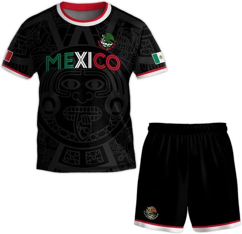Youth Mexico Soccer Jersey, Mexican Soccer Jerseys for Kids, Mexico Jerseys Kid, Mexican Jersey for Kids in Saudi Arabia