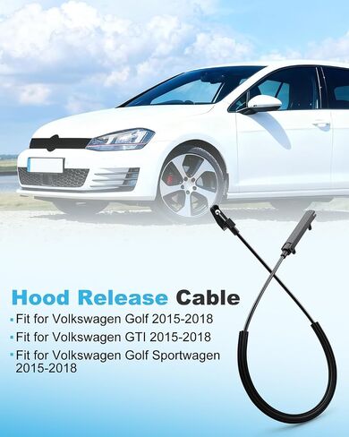 كابل إطلاق Hood 5G1823531C مناسب لفولكس واجن جولف GTI Golf Sportwagen 2015 2015 2017 2018 in Saudi Arabia