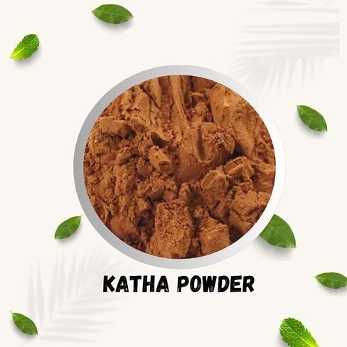 Katha Powder (300gm) for Hair Growth | Kattha Powder | Katha for Pan | Acacia Catechu Pdr. For Paan | Pure & Natural in Saudi Arabia