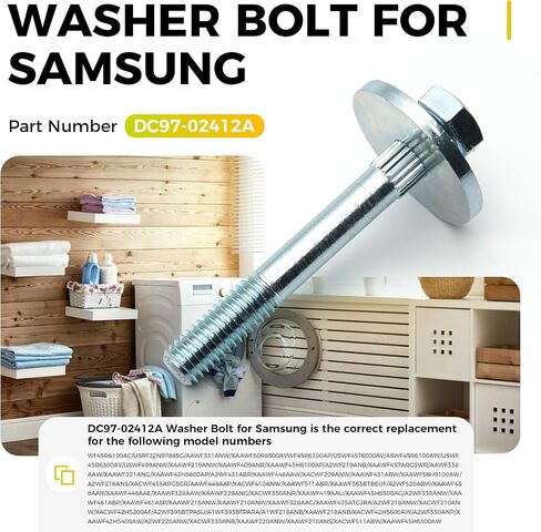 DC97-02412a غسالة الترباس من أجل Samsung ، للطبلة ، والتعليق ، وتجميع المحرك-يحل محل AP4209747 ، 1378526 ، 1378527 ، PS4217876 in Saudi Arabia