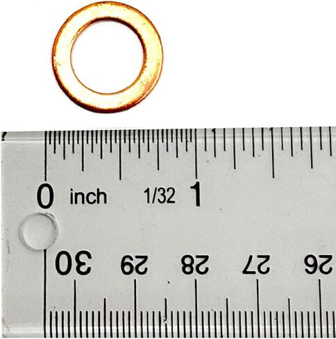 Polaris Copper Washer, for Specific Off Road, Snowmobiles and Motorcycle Models, Genuine OEM Part - 5812232 in Saudi Arabia
