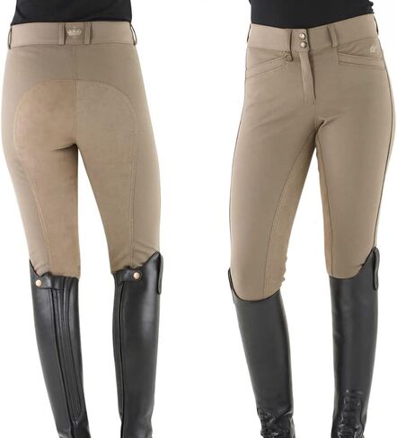 Ovation Women's Celebrity Slim Secret Moisture-Wicking Antistatic Flexible Horse Riding Breeches in Saudi Arabia