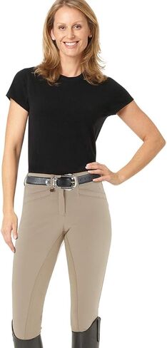 Ovation Women's Celebrity Slim Secret Moisture-Wicking Antistatic Flexible Horse Riding Breeches in Saudi Arabia