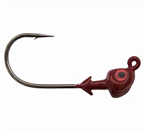 Strike King Flat's Jig Head 3/8oz Red in Saudi Arabia