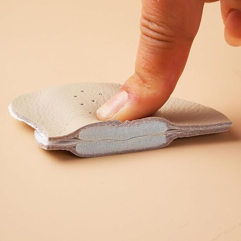 3 Pair Forefoot Pads for Women's Sandals & High Heels – Anti-Slip Shoe Pad Stickers, Self-Adhesive Foot Care Inserts for Travel, Sport & Outdoor (Beige) in Saudi Arabia