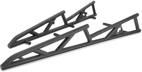 SuperATV Nerf Bars/Rock Sliders for 2021+ Can-Am Commander MAX 1000R DPS / 1000R XT / 2022+ Can-Am Commander MAX 1000R XTP | Black Powder Coat Finish | Bolt-On | 1.75" Steel Tubing | Easy Install in Saudi Arabia